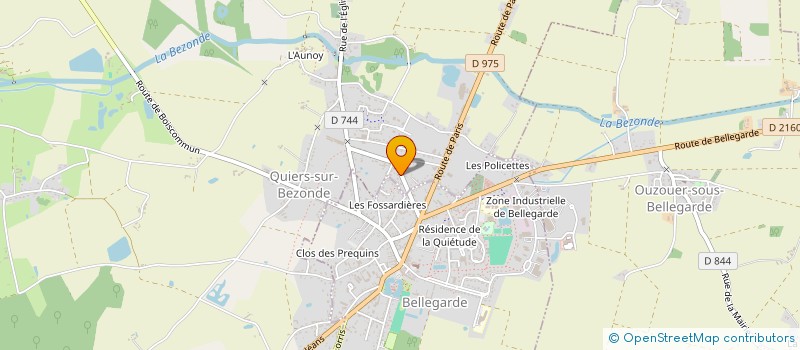 localisation de l'entreprise SCI LES OUCHES à QUIERS-SUR-BEZONDE
