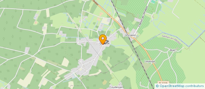 localisation de l'entreprise SCI LES OURMES  QUEYRAC