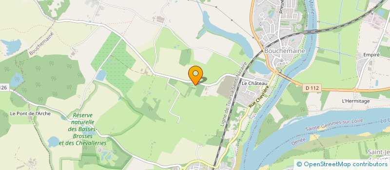 localisation de l'entreprise SCI LES OURS  BOUCHEMAINE