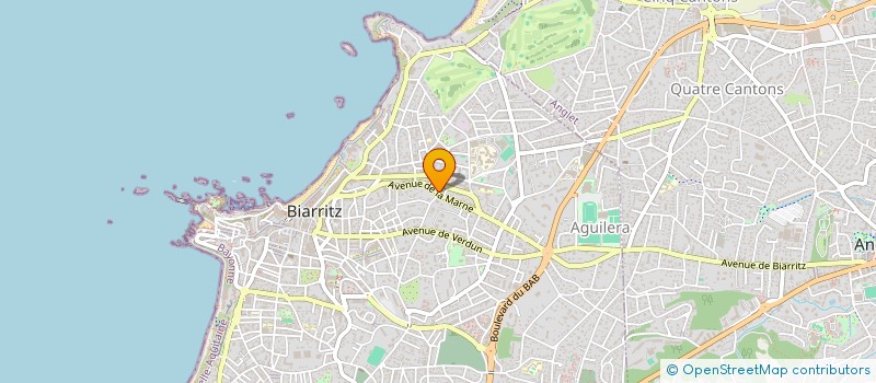 localisation de l'entreprise SCI LES OURS BLANCS à BIARRITZ