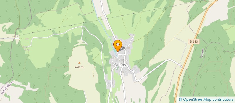 localisation de l'entreprise SCI LES OURSONS DE LISA  ONANS