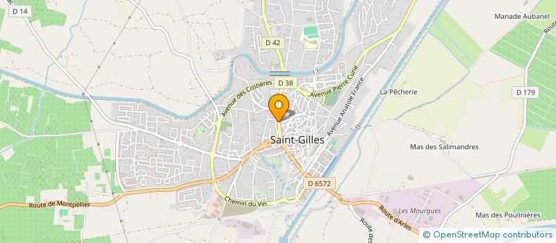 localisation de l'entreprise SCI LES OYATS à SAINT-GILLES