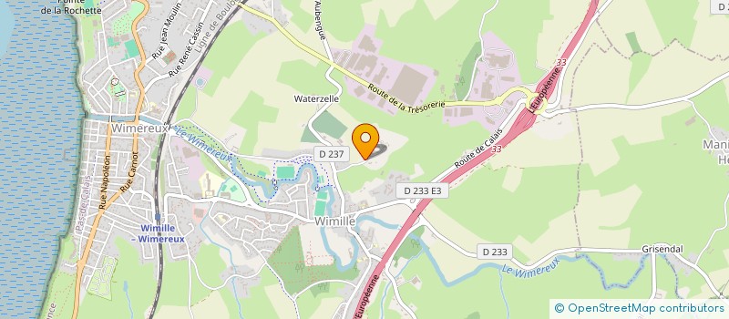 localisation de l'entreprise SCI LES OYATS  WIMILLE