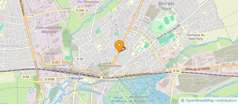 localisation de l'entreprise SCI LES P'TITS NORMAND  BOURGES