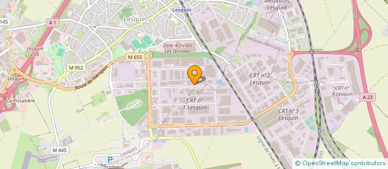 localisation de l'entreprise SCI LES P'TITS PISTONS à LESQUIN