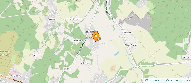 localisation de l'entreprise SCI LES P'TITS SORCIERS  GARAT