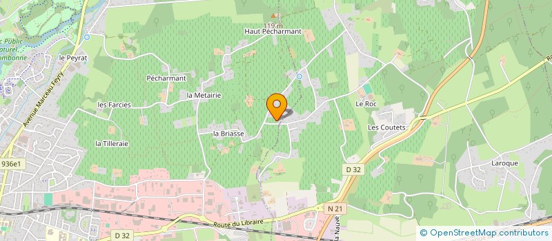 localisation de l'entreprise SCI LES PALETS à BERGERAC