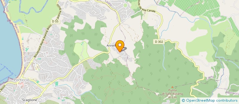 localisation de l'entreprise SCI LES PALMES à GROSSETO-PRUGNA