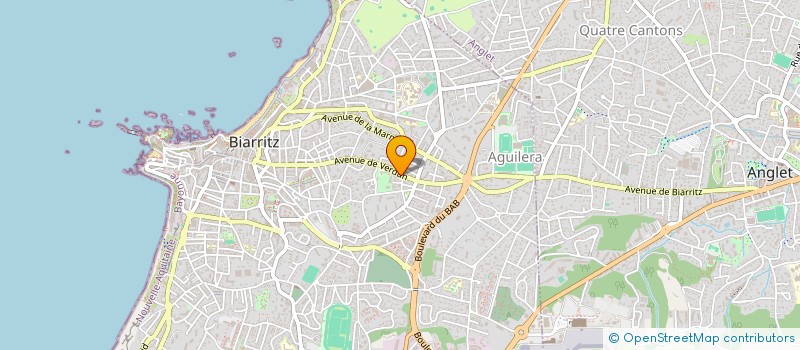 localisation de l'entreprise SCI LES PALMIERS à BIARRITZ