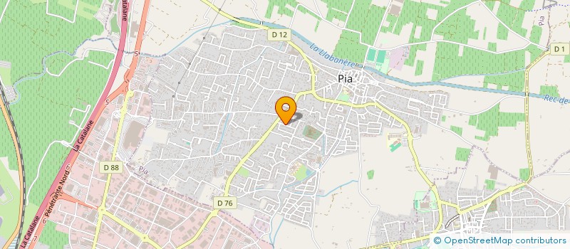 localisation de l'entreprise SCI LES PALMIERS  PIA