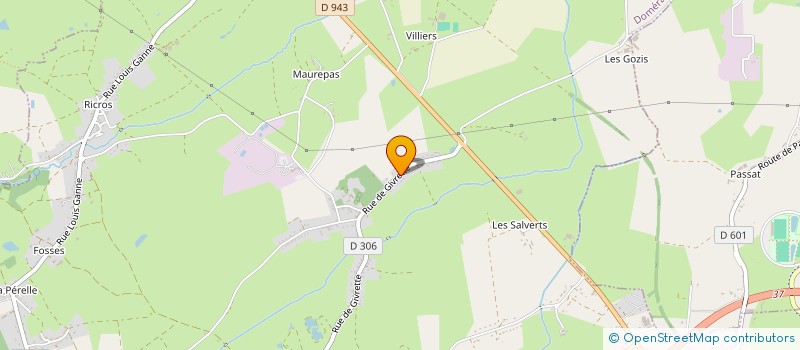 localisation de l'entreprise SCI LES PALMIERS à DOMERAT