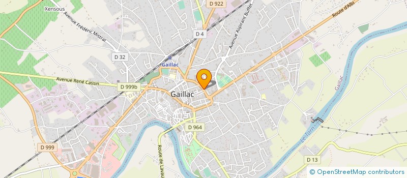 localisation de l'entreprise SCI LES PALMIERS à GAILLAC