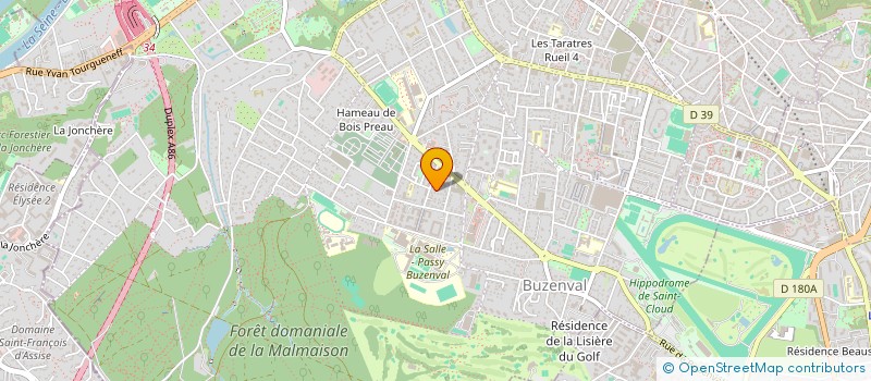 localisation de l'entreprise SCI LES PALMIERS à RUEIL-MALMAISON