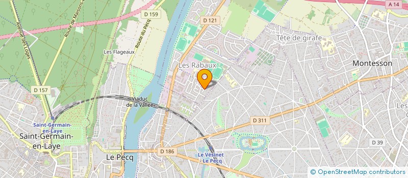 localisation de l'entreprise SCI LES PALMIERS D ELISABETHVILLE  MONTESSON