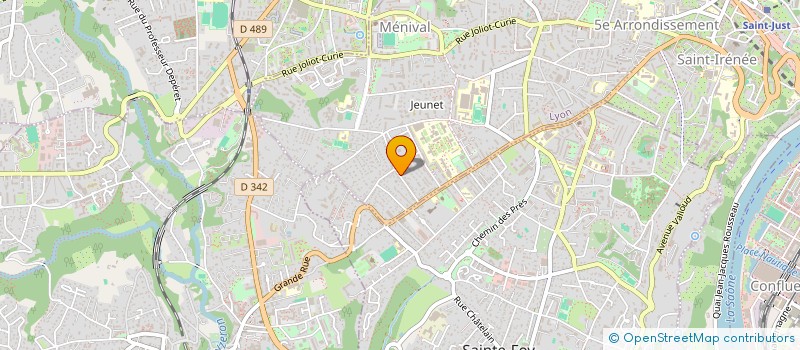 localisation de l'entreprise SCI LES PALOMBES  LYON