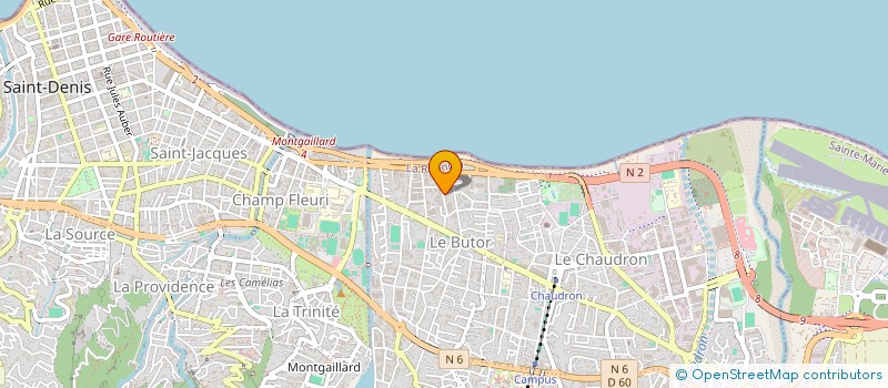 localisation de l'entreprise SCI LES PAPANGUES à SAINT-DENIS