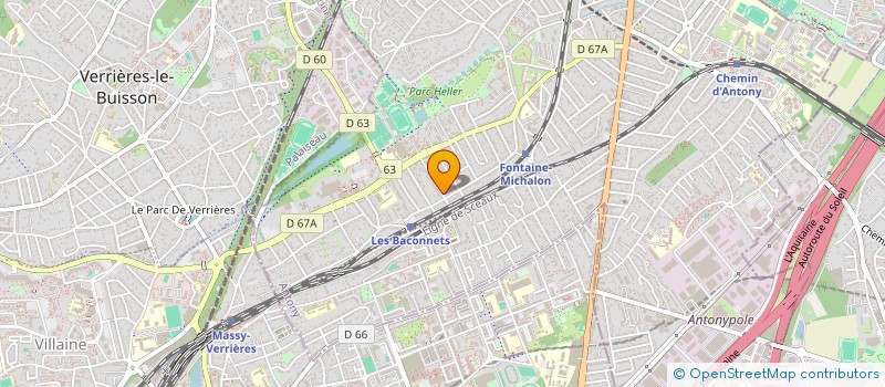 localisation de l'entreprise SCI LES PAQUERETTES à ANTONY