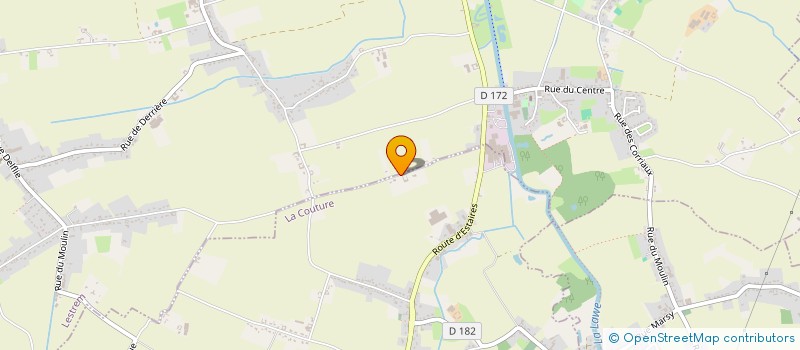 localisation de l'entreprise SCI LES PARADIS  LESTREM