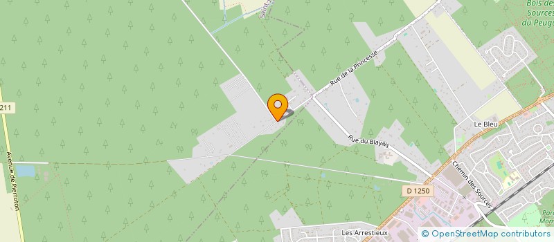 localisation de l'entreprise SCI LES PARC DE CHARLY  SAINT-JEAN-D'ILLAC