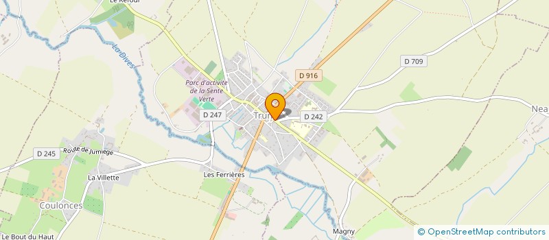 localisation de l'entreprise SCI LES PARISIENS à GOUFFERN EN AUGE