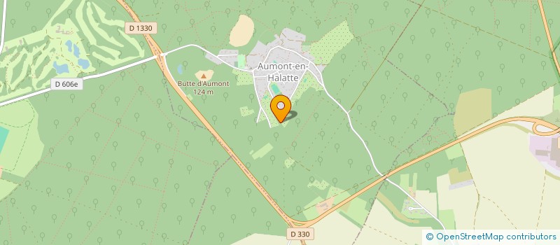 localisation de l'entreprise SCI LES PARKINGS DE SCHLOESING  AUMONT-EN-HALATTE