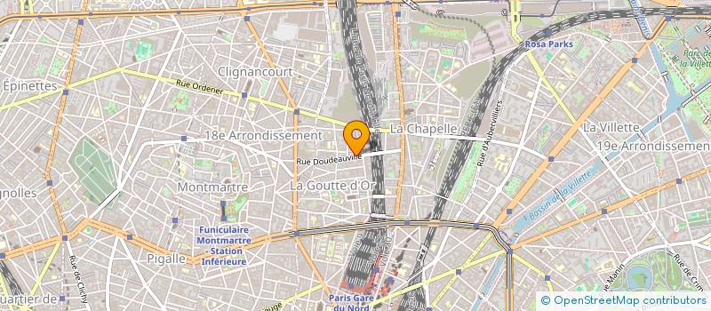 localisation de l'entreprise SCI LES PARPAREUX  PARIS