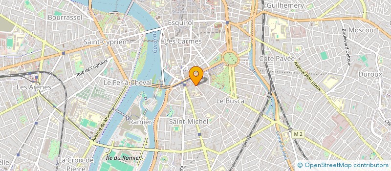 localisation de l'entreprise SCI LES PARRAINS à TOULOUSE