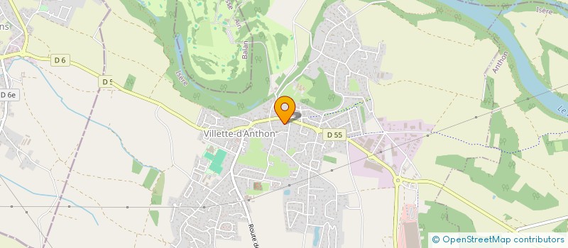 localisation de l'entreprise SCI LES PASCALINES  VILLETTE-D'ANTHON