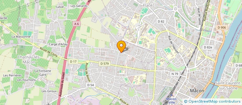 localisation de l'entreprise SCI LES PASCAUX à CHARNAY-LES-MACON