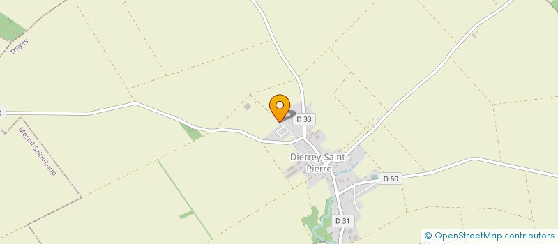localisation de l'entreprise SCI LES PASCOS  DIERREY-SAINT-PIERRE