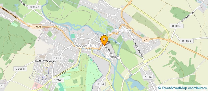 localisation de l'entreprise SCI LES PASLIS à LORMAYE