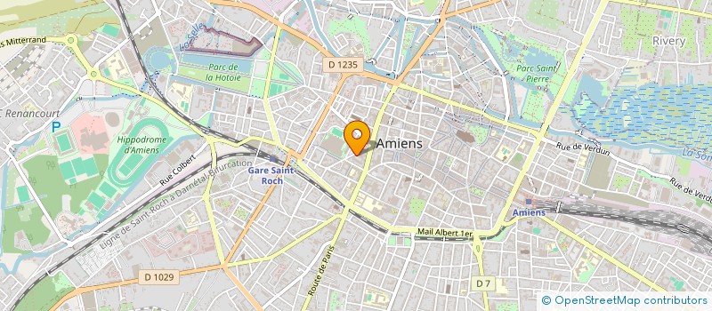 localisation de l'entreprise SCI LES PASSE PIERRES à AMIENS