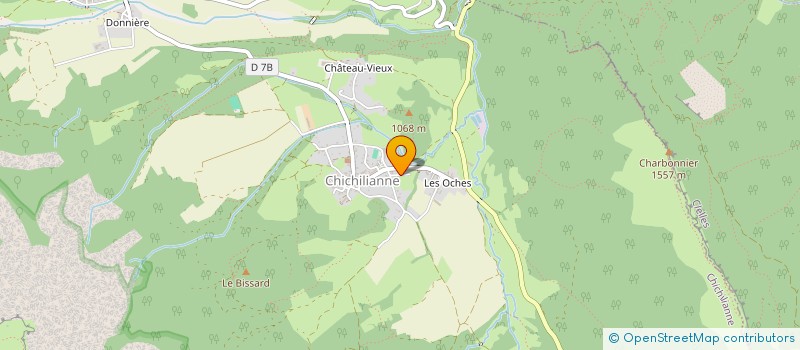 localisation de l'entreprise SCI LES PASSIERES  CHICHILIANNE