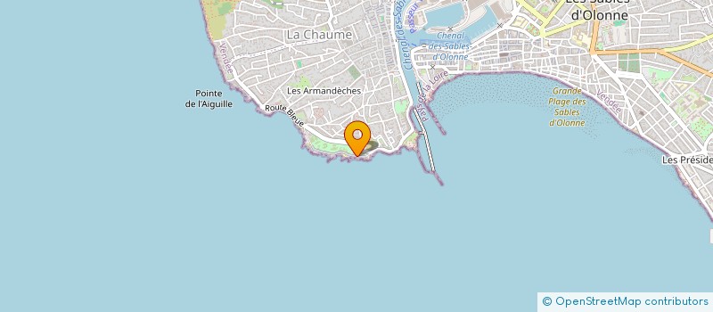 localisation de l'entreprise SCI LES PASTELS à LES SABLES D'OLONNE