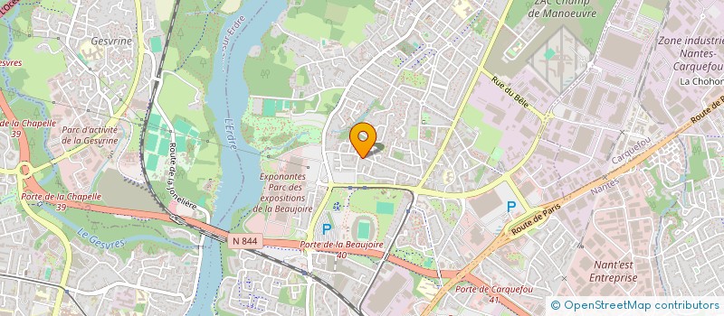 localisation de l'entreprise SCI LES PATIS à NANTES