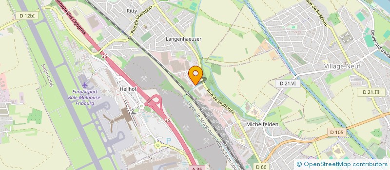 localisation de l'entreprise SCI LES PATURAGES  SAINT-LOUIS