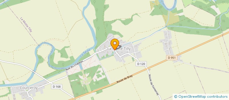 localisation de l'entreprise SCI LES PATURAGES  LA MOTTE-TILLY