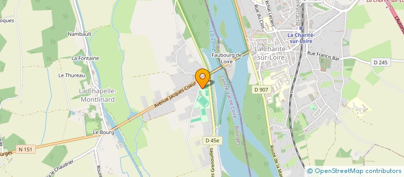 localisation de l'entreprise SCI LES PATUREAUX  LA CHAPELLE-MONTLINARD