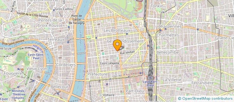 localisation de l'entreprise SCI LES PAULIERES 2015  LYON