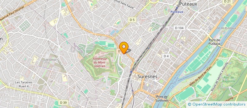 localisation de l'entreprise SCI LES PAVILLONS à SURESNES
