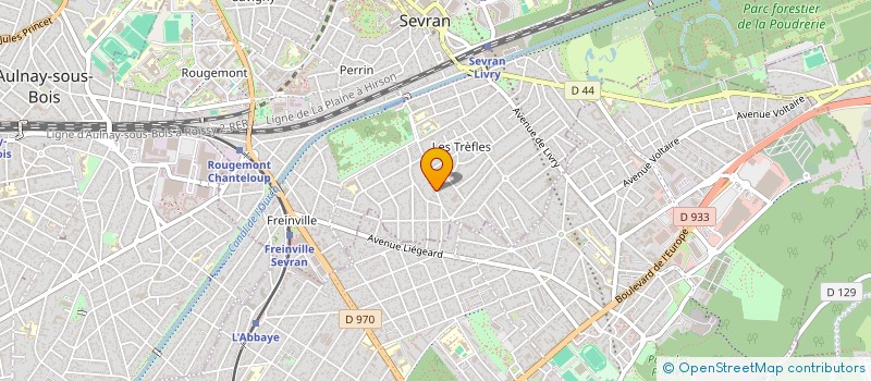 localisation de l'entreprise SCI LES PAVILLONS ROY à SEVRAN