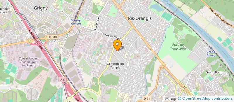 localisation de l'entreprise SCI LES PENATES  LISSAC-SUR-COUZE