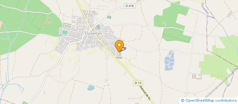 localisation de l'entreprise SCI LES PENITENTS  OUVEILLAN