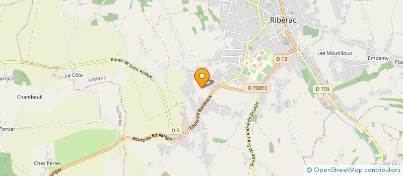 localisation de l'entreprise SCI LES PENOTS  SAINT-SULPICE-DE-ROUMAGNAC