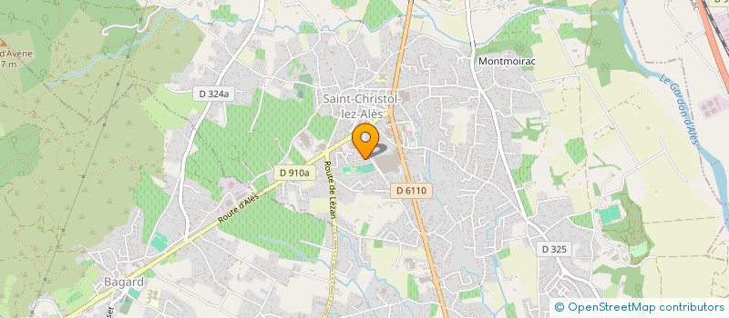 localisation de l'entreprise SCI LES PENSIONS  SAINT-CHRISTOL-LEZ-ALES