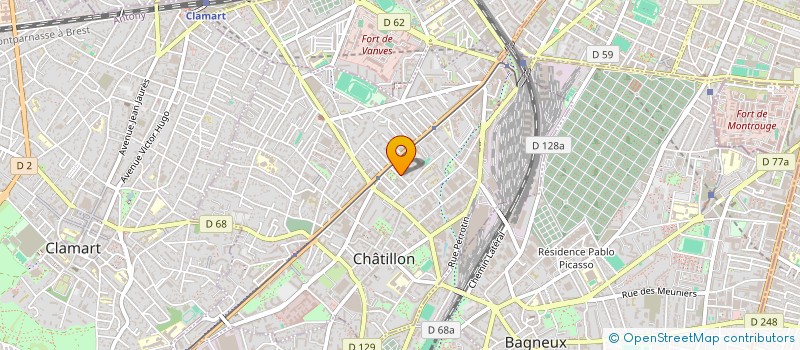 localisation de l'entreprise SCI LES PEPINIERES CHEZ MERCIER  PARIS