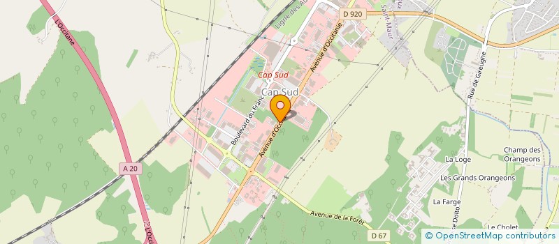 localisation de l'entreprise SCI LES PEPITES à SAINT-MAUR