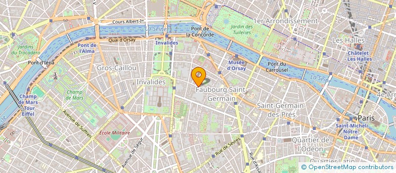 localisation de l'entreprise SCI LES PERCHERONS DE BLAVOU  PARIS