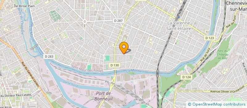 localisation de l'entreprise SCI LES PERDRIX à SAINT-MAUR-DES-FOSSES