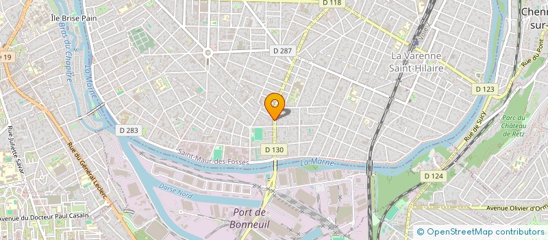 localisation de l'entreprise SCI LES PERDRIX à SAINT-MAUR-DES-FOSSES